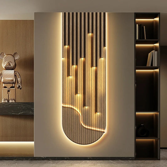 Pannello Decorativo Murale con Illuminazione LED Integrata