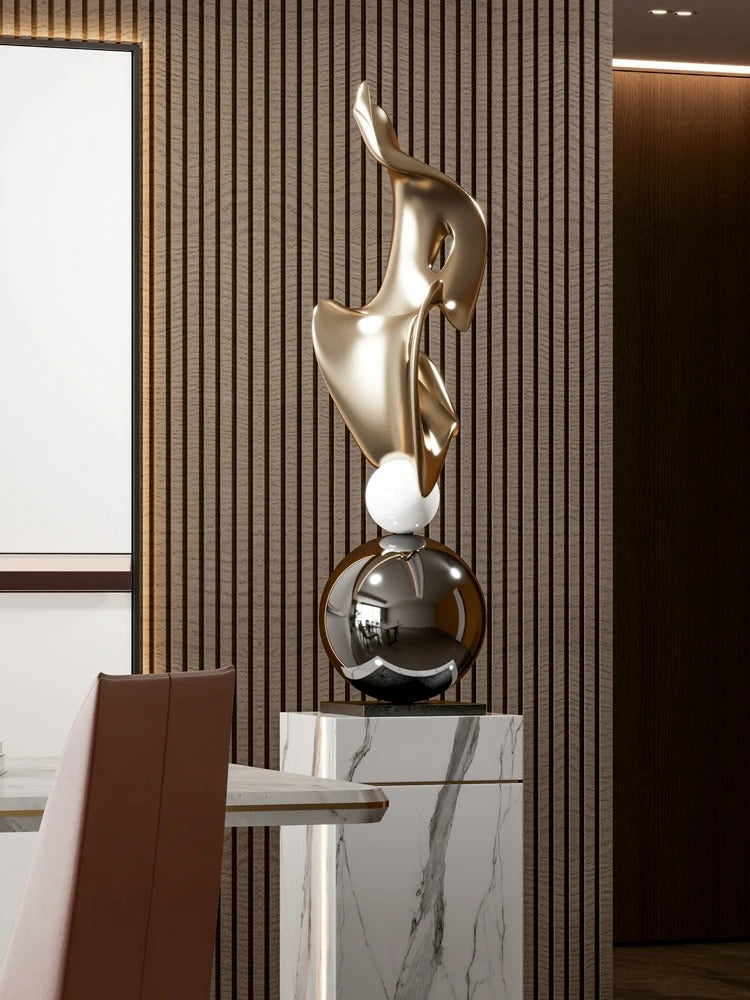 Scultura Astratta Moderna di Lusso