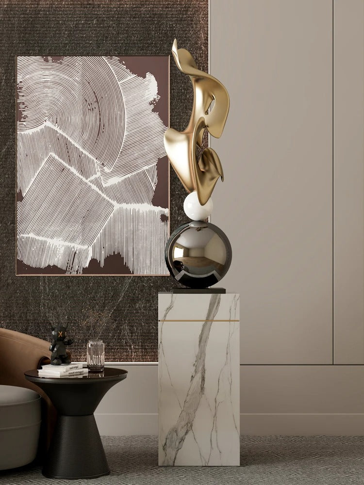 Scultura Astratta Moderna di Lusso