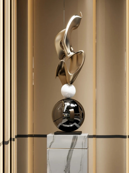 Scultura Astratta Moderna di Lusso