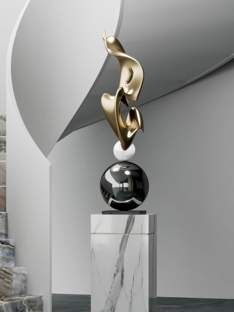 Scultura Astratta Moderna di Lusso