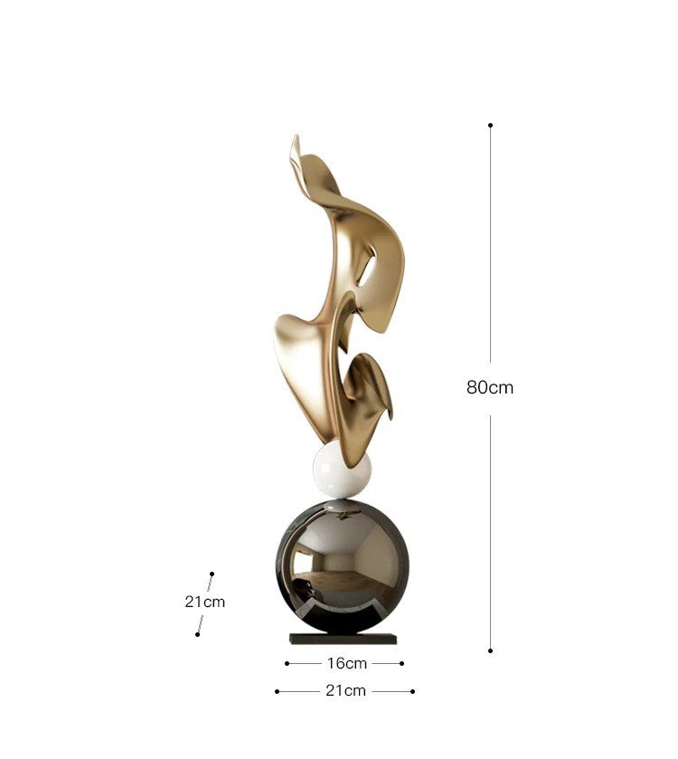 Scultura Astratta Moderna di Lusso